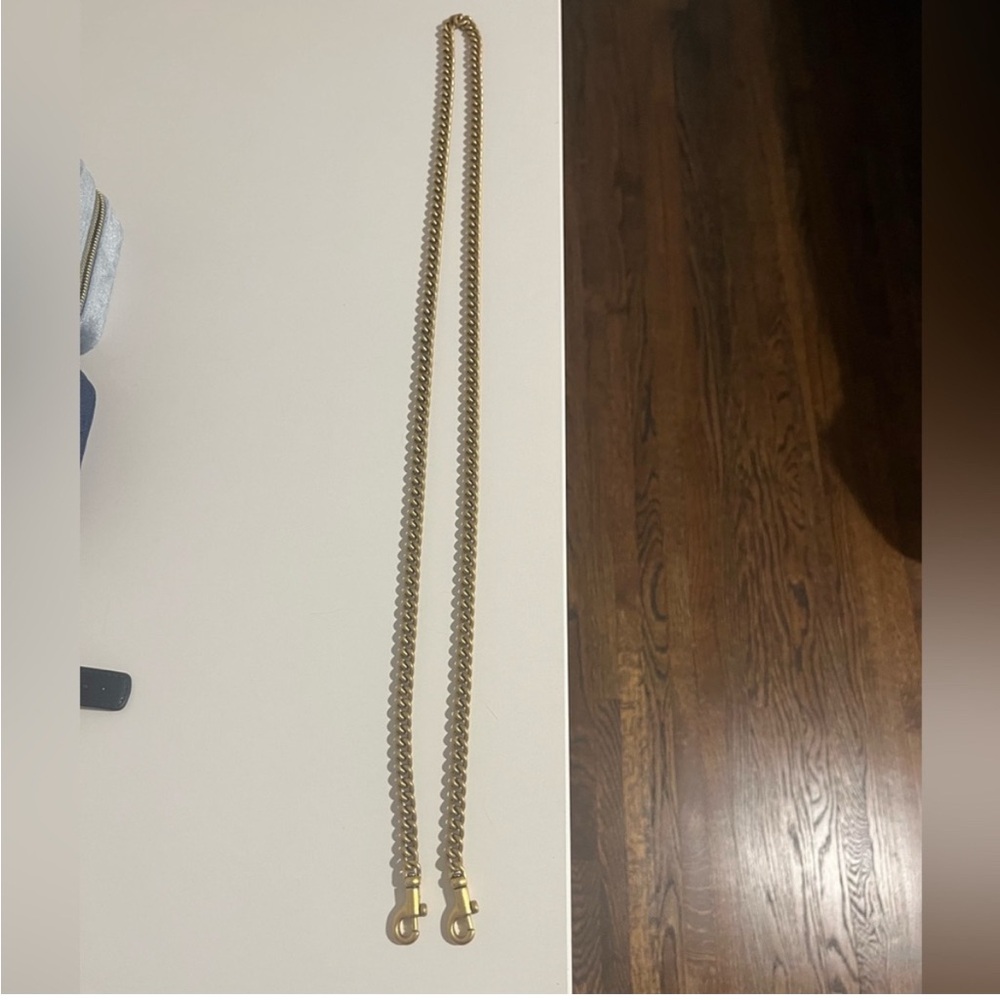 Coach Brass Gold Crossbody Chain